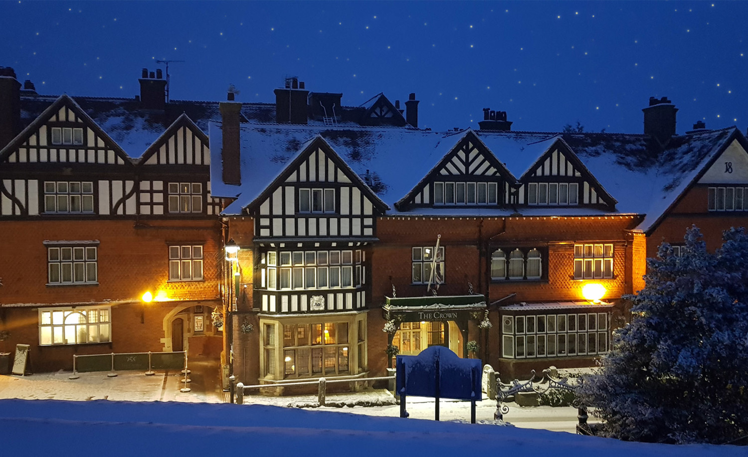 Christmas at the Crown Manor House Hotel Wimbledon